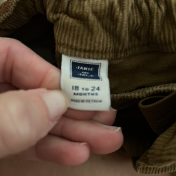 Janie and Jack corduroy pants - Picture 3 of 4